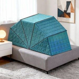 2인용 수면돔 난방 접이식 수면텐트 방한 보온 두꺼운 암막 겨울용