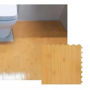 다용도실 베란다 조립식 방수 마루발판(18p) 애견카페 학교교실 데코 옥상