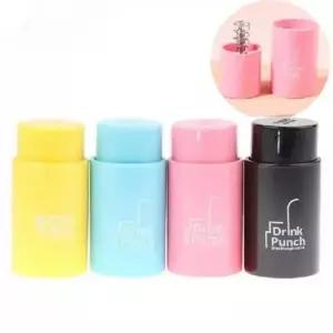 음료수 펀치 생수병 캡 빨대구멍 병뚜껑 핑크 구멍뚫기