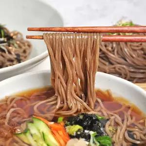 메밀소바모밀소바 12인분세트면2kg+메밀장국12봉 2251150 우정본가 J