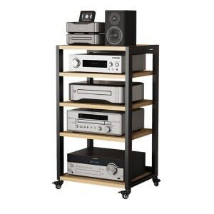 LP 장식장 턴테이블 엘피 협탁 낮은 거치대 호두색 컬렉션 잡지장