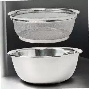 게더릭 스텐 채반 믹싱볼 2종세트