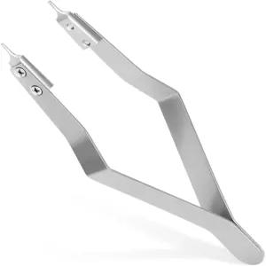 Casmer 7825 스프링 바 트위저 플라이어 도구는 시계 바(생귀)를 분해하고 조립하는 데 사용되며 스트랩