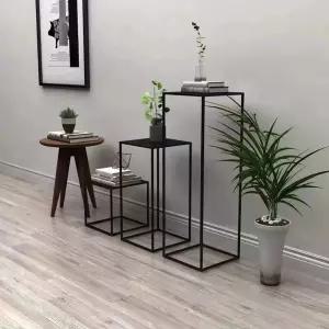 철제 화분대 인테리어 베란다 선반 진열대 북유럽 거치대