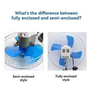 12V 휴대호환  냉각팬 8인치 차량호환  소형 자동차 팬 클립 포함 여름 180 ° 트럭호환  저소음 스웨이 에
