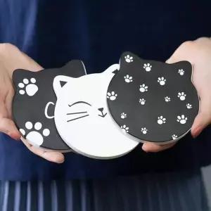 규조토 코스터 원형 라탄 컵받침 프랑프랑 티코스터