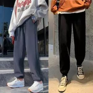 [라일리의류] Rly 융털 기모 카고 조거팬츠 허리밴딩 츄리닝 조커팬  44240584)