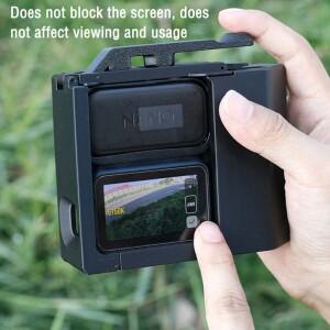 DJI 오스모 나노 썸 카메라 그립 핸들 키트 셔터 버튼 스트리트 브이로그 홀더 퀵 릴리즈 마운팅 랜야드 포