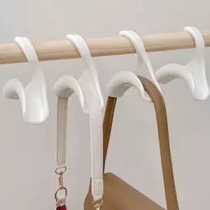 모자 가방 핸드백 스카프 벨트 넥타이 정리 걸이 화이트 (WFKAEWS)