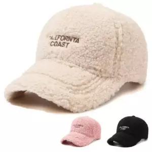 [라일리] Rly 여성겨울모자 양털모자 뽀글이 캡모자 여자 볼캡  44243722)