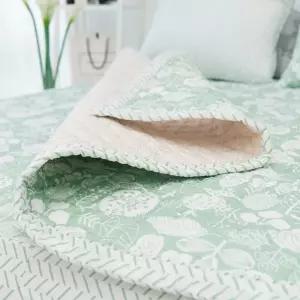 로뎀그린 패드겸 카페트 겸용 홑겹이불