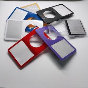 iPod 비디오 5세대/5.5세대30GB/60GB/80GB검정색파란색빨간색보라색흰색투명용 교체용 전면 케이스/전면 커