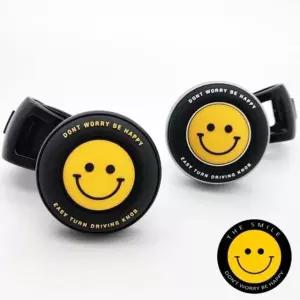 스마일 파워핸들 스티어링 핸들봉 자동차 손잡이 편리한 파워 핸들 (WFKAWRH)