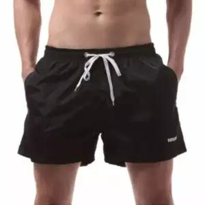 [하프클럽/]비치웨어 허리밴딩 헬스 스포츠 봄여름 물놀이 반바지