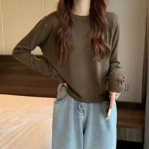 가을니트 겨울니트 여자상의 여자티셔츠 긴팔니트 긴팔 여자니트 상의