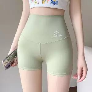 여성 하이웨스트 3부 반바지 요가 운동 레깅스 여성피트니스팬츠