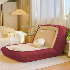 집순이 소파 각도조절 베드 겸용 원룸 푹신한 침대 쿠션 패브릭  매트