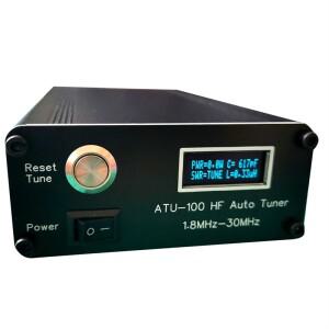 ATU-100 HF 자동 튜너 N7DDC + 0.91 OLED V3.1 DIY 라디오 안테나 100W XQ