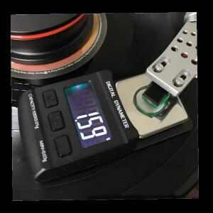 전문 고정밀 디지털 턴테이블 포스 스케일 게이지 암 로드 미터 LP 비닐 레코드 바늘 용 LCD 백라이트 100G