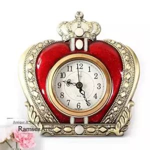 크라운2A2자주 탁상시계 무소음 선물 탁상시계 알람시계 침실