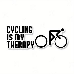 라이딩은 나의 치료이다 비닐 스티커 자전거 바이크 오토바이 헬멧