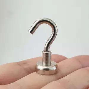 반영구 초강력 만능 자석 후크 마크네틱 고리 8개 자석후크 냉장고자석걸이