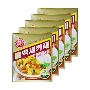 오뚜기 백세카레 3분 매운맛 200g 5개 간편식 3분카레