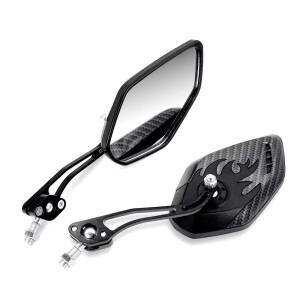 스즈키 야마하 전기 스쿠터호환  파인 2PCS 튜닝 부품 범호환  바이크 오토바이 백미러 8mm 10mm