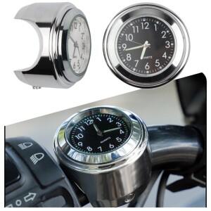 방수 바이크 오토바이 핸들 바 시계 크루저 범호환  자전거 쿼츠 알루미늄  디지털