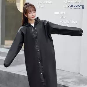 캠핑 등산 낚시 고급 EVA 코트 우비 블랙 우비 레인코드 등산우비 낚시우비