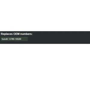 Lopor 바이크 오토바이 에어 필터 스즈키 AN650 Burgman 2002-2005 Executive 2004-2018 AN 13780-10G00