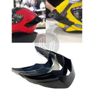 헬멧 리어 트림 스포일러 호환 부품 DF X2 카본 Z7 VZ Ram 장식, 페인트 MOTOGP