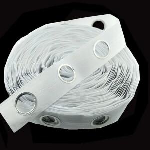 커튼 헤딩 아일렛 테이프 그로멧 그로메트 탑 화이트 링 블라인드 장식 DIY 악세사리 5 링/M