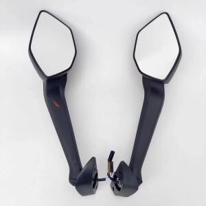 1쌍의 바이크 오토바이 백미러 사이드 미러는 CFMOTO CF400-6/450SR/450SRS에 호환