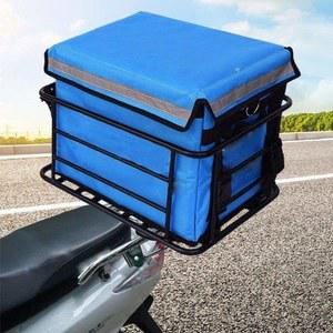 전동킥보드 자전거 짐받이 배달 킥보드 거치대 후면 바구니 수납함 고정 일반 세트2