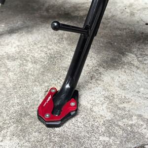 혼다 ADV350 350ADV ADV 350 2021-2024 2025 바이크 오토바이 확장 패드 사이드 스탠드 풋 킥 타이어 밸브