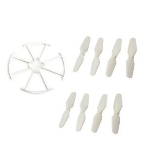 드론 프로펠러 SYMA X21W RC 쿼드콥터 교체 호환   악세사리 날 블레이드 보호 가드 프레임 예비 부품 키트
