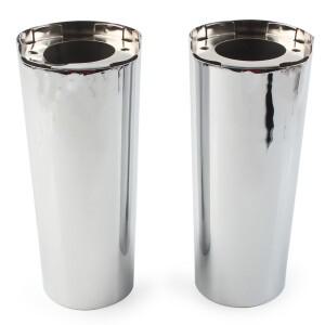 바이크 오토바이  포크 튜브 슬라이더 커버 할리 데이비슨 2014-2023 투어링 일렉트라 트라이 글라이드 FLH