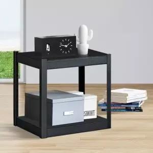 600/60조립식랙 2단협탁 인테리어 메탈고릴라랙 600/60 조립식 블랙 (WFKBKC0)