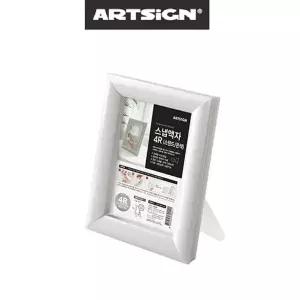 은색 탁상용 스탠드 테이블 스냅사진 액자 4R (KYR-WE3D10A)