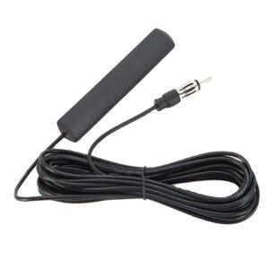 라디오 안테나 검정색 범용 증폭 1 4인치 지향성 신호용 나사로 합금 피트