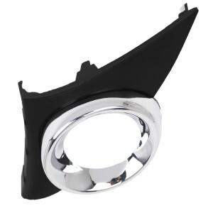 자동차 전면 안개등 커버 크롬 프레임 그릴 운전자 석 푸조 호환 207 스포츠 2006 7452HW