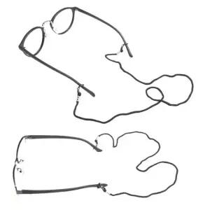 스포츠 선글라스줄 목걸이끈 연결 고리 소품 12P (WFKBRRB)