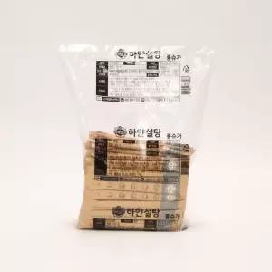 백설 하얀설탕 롱슈가 5g x 100입 500g 일회용 설탕 커피 카페 다방