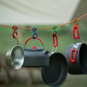 캠핑 행거고리 텐트 캠핑용품 걸이 8자고리 카 (WFKBMVH)