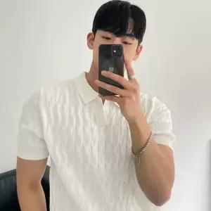 봄 긴팔 지퍼 폴로셔츠 셔츠 반집업 카라 티셔츠 칼라 알 남자 남성 하이엔드 느낌의 폴로 캐주얼 얇은 반