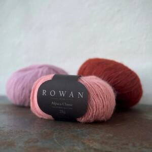 로완 알파카 클래식  라이트 카멜 코튼 후드 니팅 얀 겨울  패셔너블 원단 의류 액세서리용