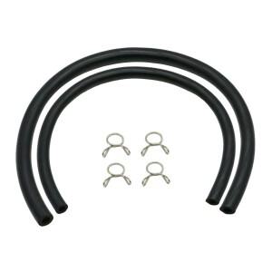 연료 탱크 가스 라인 호스 키트 검정색 고무 바이크 오토바이 오일 어셈블리 125CC 자전거용 직접 교체