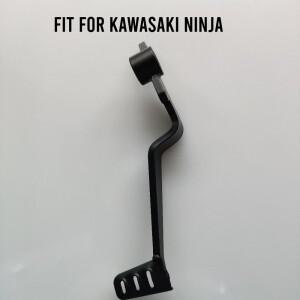 후방 풋 브레이크 레버 카와사키 닌자 300 250 ABS EX ER Z 2013- 풋페그 페달 적합