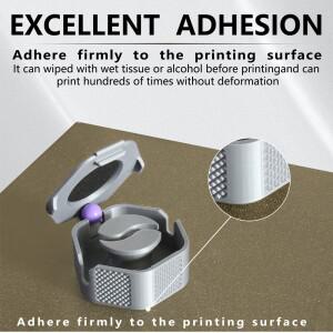 호환 플래시포지 AD5X 빌드 플레이트 어드벤처러 텍스처드 스무스 PEI 플렉시블 히티드 플랫폼 프린트 235m